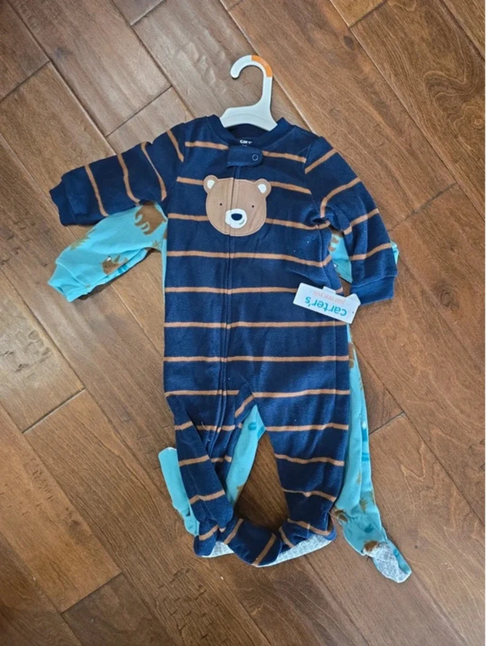 12m brand new fleece pajamas from carter's item.275G4